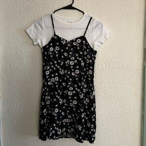 Art Class Brand Ditsy Floral Dress and Top